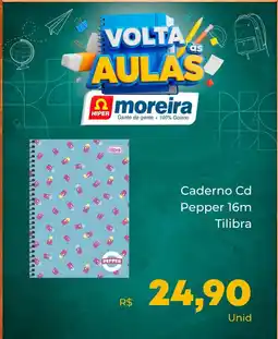Hiper Moreira Caderno Cd Pepper 16m Tilibra oferta
