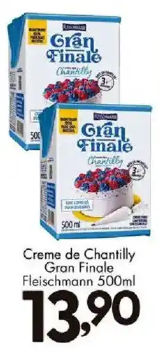 Confiança Supermercados Creme de Chantilly Gran Finale oferta