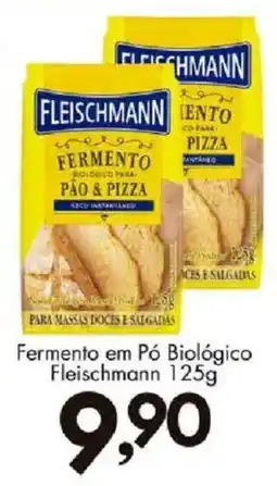 Confiança Supermercados Fermento em Pó Biológico Fleischmann oferta