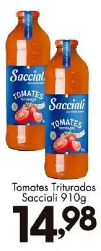 Confiança Supermercados Tomates Triturados Sacciali oferta
