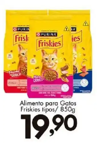 Confiança Supermercados Alimento para Gatos Friskies tipos oferta