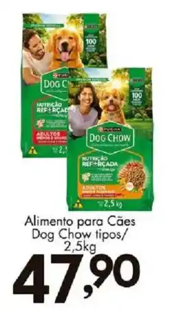 Confiança Supermercados Alimento para Cães Dog Chow tipos oferta