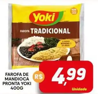 Supermercado Bem Barato Farofa de mandioca pronta yoki oferta