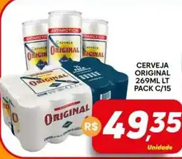 Supermercado Bem Barato Cerveja original oferta