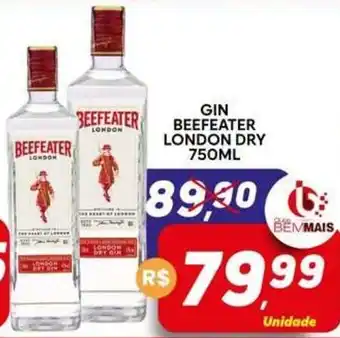 Supermercado Bem Barato Gin beefeater london dry oferta