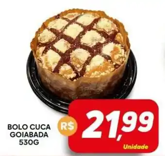 Supermercado Bem Barato Bolo cuca goiabada oferta