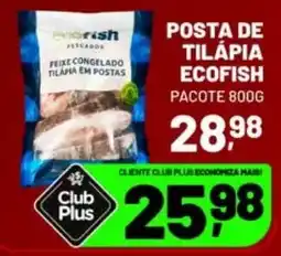 Supermercado Cubatao Posta de tilápia ecofish oferta