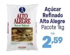 Supermercados Jau Serve Açúcar Refinado Alto Alegre oferta