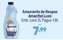 Supermercados Jau Serve Amacianete de roupas amacitel luxo oferta