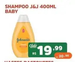 Supermercados Pague Menos Shampoo j&j baby oferta
