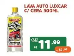 Supermercados Pague Menos Lava auto luxcar c/ cera oferta
