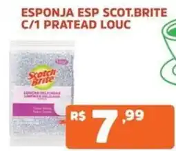 Supermercados Pague Menos esponja esp scot.brite c/1 pratead louc oferta