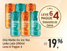 Festval Chá Matte Ou Ice Tea Leão oferta