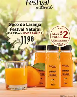 Festval Suco de Laranja Festival Natural oferta