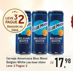 Festval Cerveja Americana Blue Moon Belgian White Lata Sleek oferta