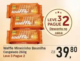 Festval Waffle mineirinho baunilha oferta