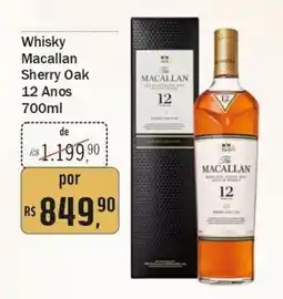 Festval Whisky Macallan Sherry Oak 12 Anos oferta