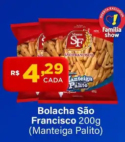 Super Show Bolacha são francisco oferta