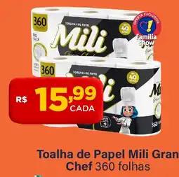 Super Show Toalha de papel mili gran chef oferta