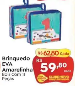 Novo Atacarejo Brinquedo eva amarelinha oferta