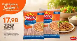 Mercadão Atacadista Filezinho de peito (sassami) oferta