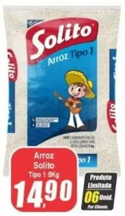 Panelão Arroz Solito Tipo 1 oferta