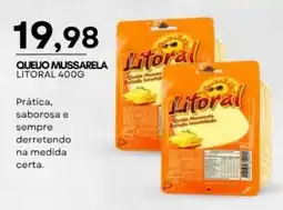Mercadão Atacadista Queijo mussarela litoral oferta