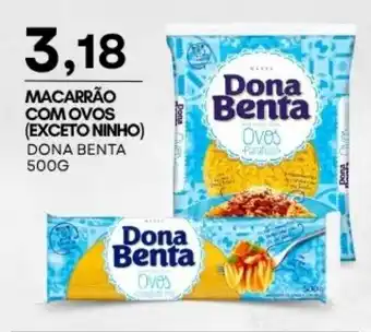 Mercadão Atacadista Macarrão com ovos oferta