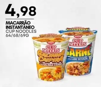 Mercadão Atacadista Macarrão instantâneo cup noodles oferta