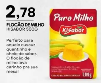 Mercadão Atacadista Flocão de milho kisabor oferta