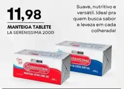 Mercadão Atacadista Manteiga tablete la serenissima oferta