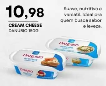 Mercadão Atacadista cream cheese danúbio oferta