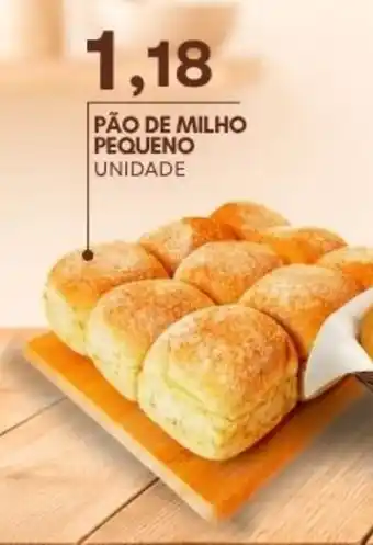Mercadão Atacadista Pão de milho pequeno oferta