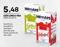 Mercadão Atacadista Leite longa vida hércules 1l oferta