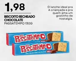 Mercadão Atacadista Biscoito recheado chocolate passatempo oferta