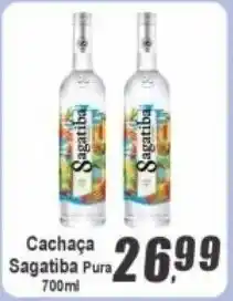 Panelão Cachaça Sagatiba Pura oferta