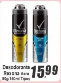 Panelão Desodorante rexona aero oferta