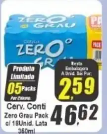 Panelão Cerv. Conti Zero Grau Pack oferta