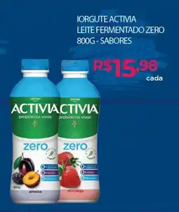 Ultrabox Iorgute activia leite fermentado zero oferta