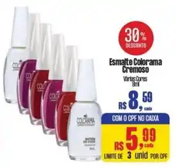 Mix Mateus Esmalte Colorama Cremoso oferta