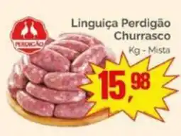 Supermercados Rena Linguiça Perdigão Churrasco oferta