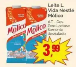 Supermercados Rena Leite L. Vida Nestlé Mólico oferta