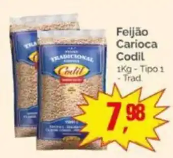 Supermercados Rena Feijão Carioca Codil oferta