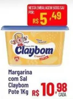 Max Atacadista Margarina com Sal Claybom oferta