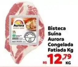 Max Atacadista Bisteca Suína Aurora Congelada Fatiada oferta
