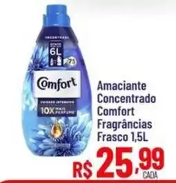 Max Atacadista Amacianete concentrado comfort fragrâncias oferta