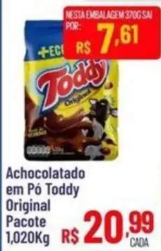 Max Atacadista Achocolatado em Pó Toddy Original oferta