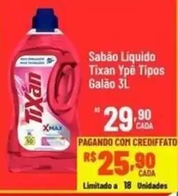 Max Atacadista Sabão Líquido Tixan Ypê Tipos oferta