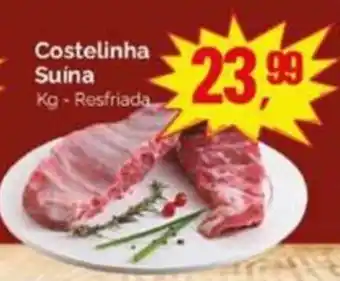Supermercados Rena Costelinha Suína oferta