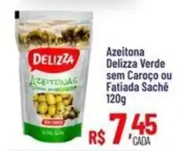 Max Atacadista Azeitona Delizza Verde sem Caroço ou Fatiada Sachê oferta